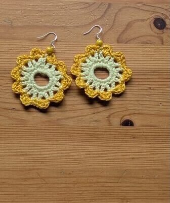 sun earrings